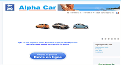 Desktop Screenshot of alphacar.net