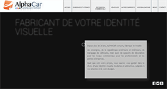 Desktop Screenshot of alphacar.fr