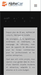 Mobile Screenshot of alphacar.fr