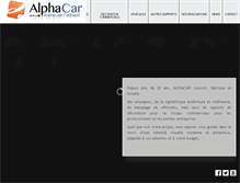 Tablet Screenshot of alphacar.fr